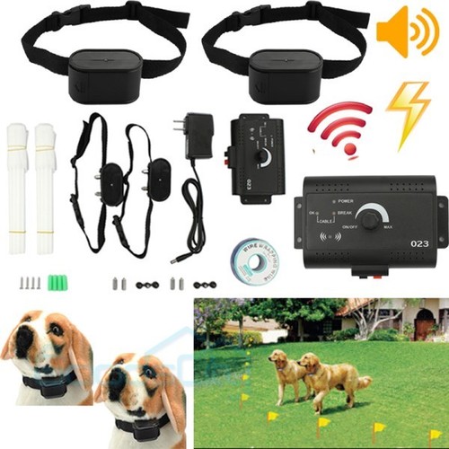 Wireless Underground Electric Dog Fence 2 Shock ...