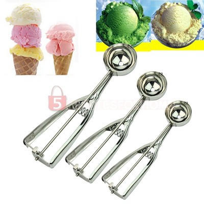 3× Kitchen Ice Cream Scoop Cookie Muffin ...