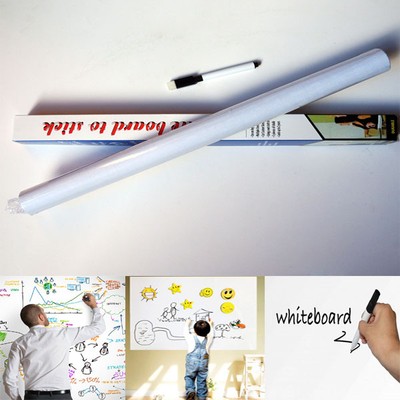 200*45CM Vinyl Whiteboard Dry Erase Student Wall ...