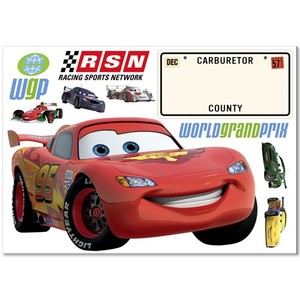 Disney Cars Lightning McQueen Wall Decals Room Decor