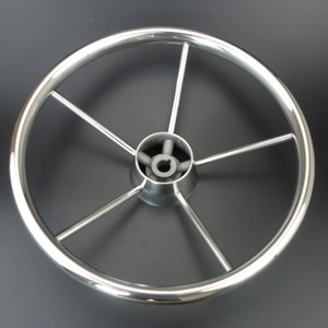 13-1-2-Boat-Steering-Wheel-Stainless-Steel-Mirror-Polish-5-Spoke-US 