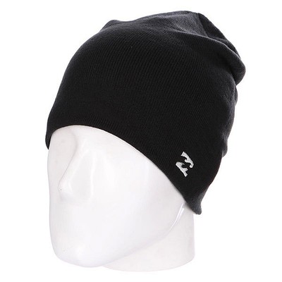 Черная носок шапка Billabong All Day Beanie Black