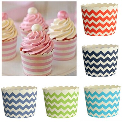 50pcs Muffin Cupcake Case Baking Cup Paper ...