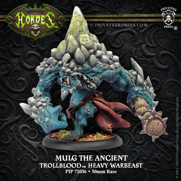 UPC 875582005398 product image for Hoards - Trollbloods - Mulg The Ancient Character Heavy Warbeast - 71036 | upcitemdb.com