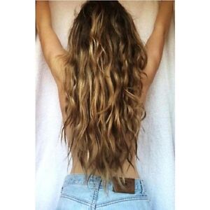 How do you put in brown hair extensions?