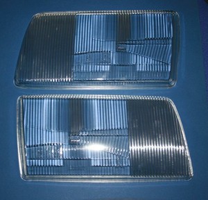 Mercedes w126 headlight lenses #2