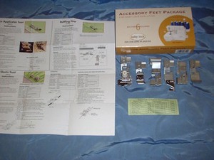 Babylock Evolve AMP Evolution Serger Feet Foot SET Baby Lock Overlock