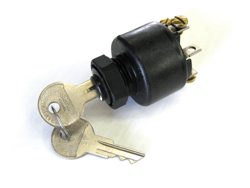 Ignition Key Switch with Push to Choke Johnson/Evinrude eBay