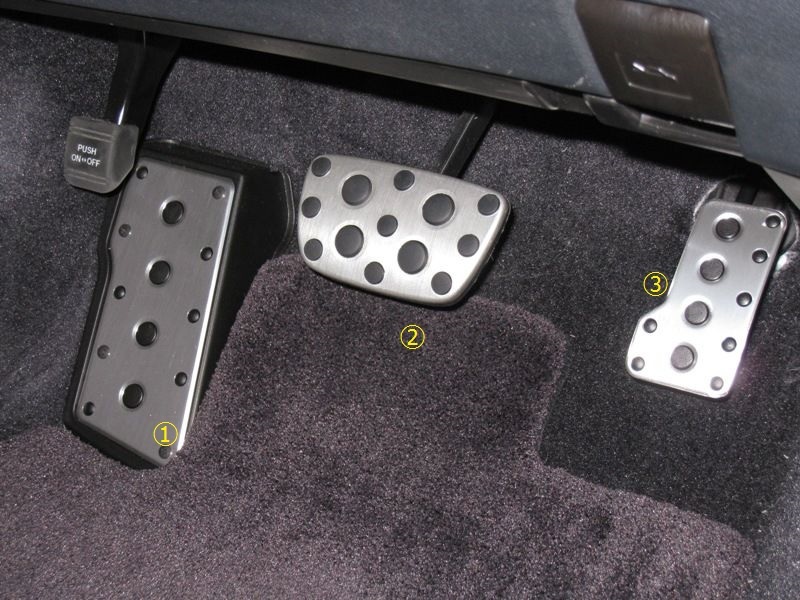 2006 2007 2008 2009 2010 LEXUS IS250 IS350 FOOT REST BRAKE ACCEL GAS