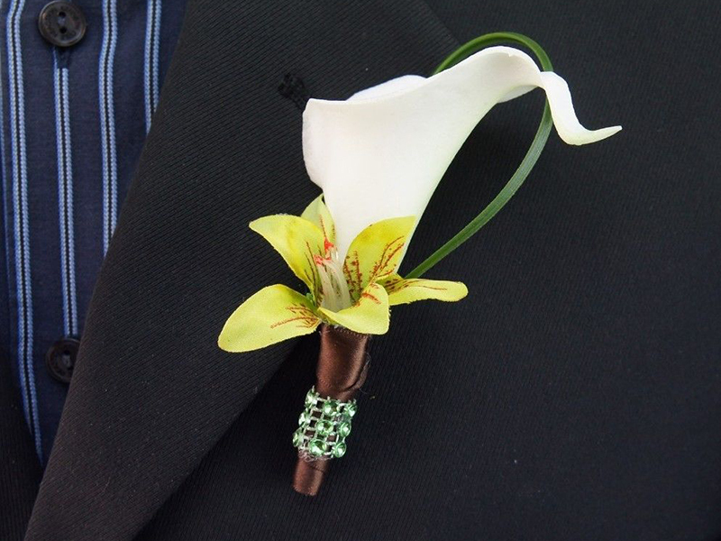 How to Make a Calla Lily Boutonniere eBay