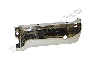 FOR 2009-14 FORD F150 STYLESIDE REAR BUMPER END CHROME WITH SENSOR HOLES RH NEW