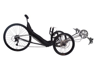 A1 PERFORMER JC70 ALLOY RECUMBENT TRIKE with Shimano 27 or 30 speed gears