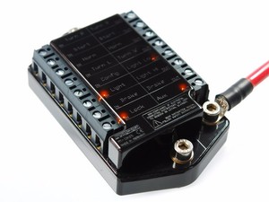 Motogadget M Unit V 2 Custom Motorcycle Switch Control ... motorcycle auxiliary fuse box 