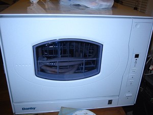 FOR $199.00 NO TAX The Danby? countertop electronic dishwasher ...