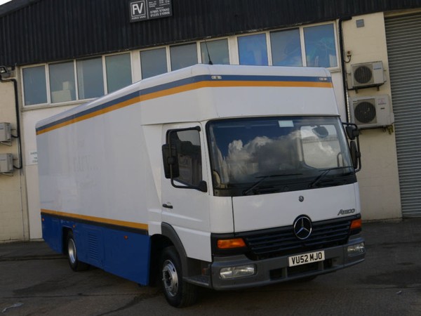 2002 Mercedes atego motorhome #7