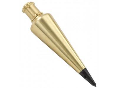 New Stanley 47-973 8-Ounce Brass Plumb Bob ...