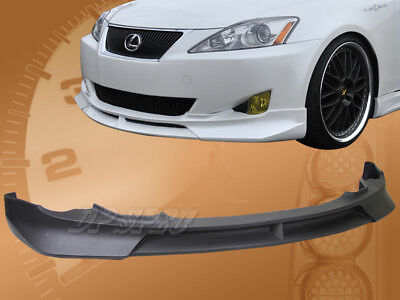 FOR 06-08 LEXUS IS250 IS350 VIP-STYLE PU POLYURETHANE FRONT BUMPER LIP SPOILER