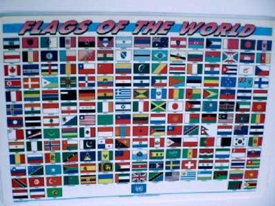 Flags Of The World Placemat