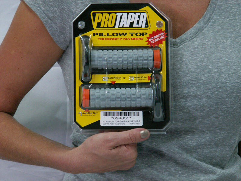 Color:Orange Part # 024855:Pro Taper Pillow Top Handlebar Grips for Dirt Bike Motorcycles Fits Protaper