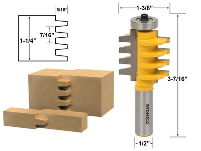 Reversible Finger Joint Glue Joint Router Bit ...