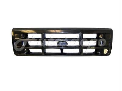 For 1992-1996 Ford F150 F250 F350 Pickup / Bronco Grille Black Painted New