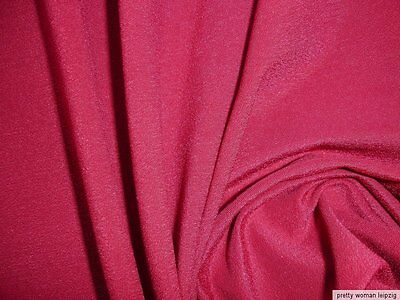 0,5 Lfm Jersey 3,15€/m² rumba red 160cm breit mit 34% Elasthan KC51