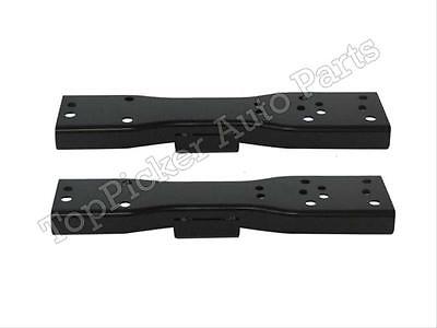 For 1998-2004 Frontier Rear Step Bumper Mounting Bracket Set New