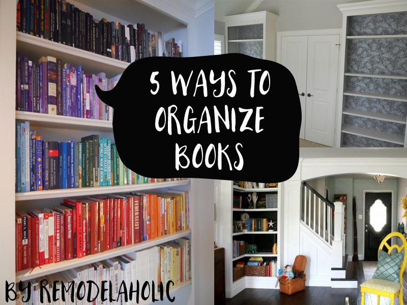 5 Great Ways to Organize Books eBay