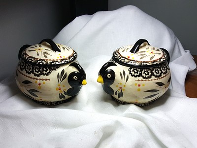 2 Temp-Tations Ceramic Chicken Hen Rooster Soup ...