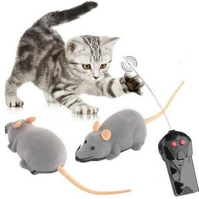 Wireless Remote Control RC HOC Electronic Rat ...