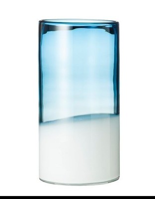 UPC 490540000279 product image for Threshold 9 In Sea Glass Hurricane Blue Candleholder | upcitemdb.com