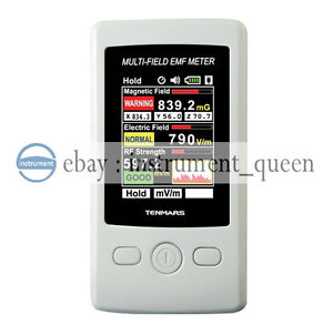 gauss meter axis tenmars strenght emf tm magnetic rf field electric