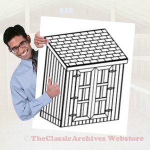 Slant Roof Shed