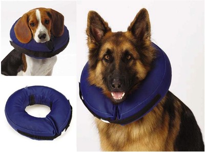 INFLATABLE COLLAR Dog Pet Elizabethan Cone Stop ...