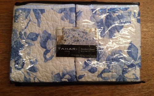 TAHARI Home Set of (2) Standard Pillow ...