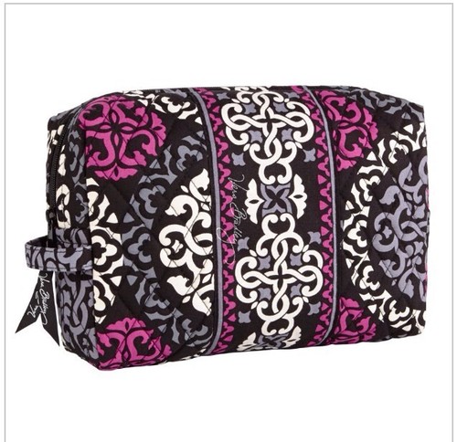 NWT Vera Bradley Travel LARGE Large Cosmetic ...