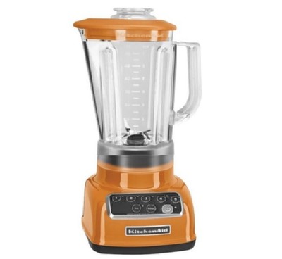 Kitchenaid RR-KSB1570TG 5-Speed Blender Int Crush Ice Diamond Pitcher Tangerine