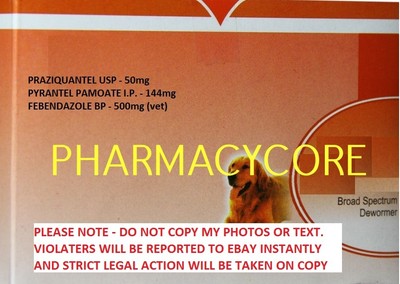 12 tablets - vetoquinol - DOG DEWORMER ...