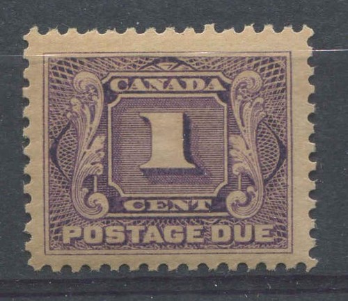 Canada-J1-1c-Deep-Lilac-Postage-Due-Wet-Ptg-No-Visible-Mesh-VG-63-NH