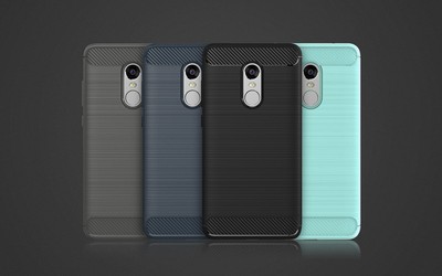 UPC 660543011835 product image for Luanke Back Cover Case Soft Carbon Fiber Protector For Xiaomi Redmi Note 4 /4x | upcitemdb.com