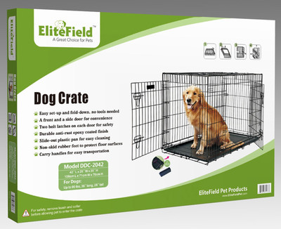 Elitefield Dog Crate Size Chart