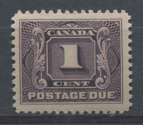 Canada-J1c-1c-Deep-Reddish-Lilac-1906-28-Postage-Due-Dry-Printing-VF-75-NH