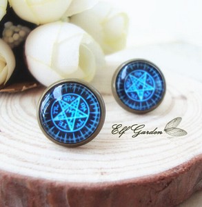 Vintage Black Butler Cute Anime Cosplay Kuroshitsuji Anime Stud