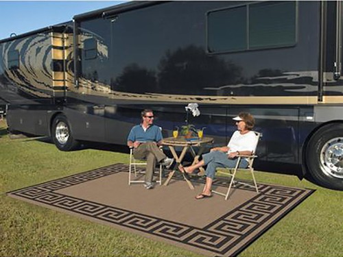 Indoor Outdoor Patio Mat RV 9'x12' Reversible ...