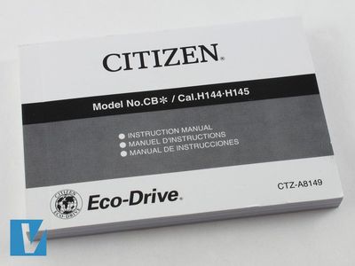 citizen eco drive model number