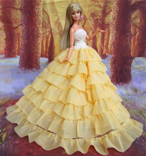 Barbie Fashion Die elegantesten Abendkleider für Barbie eBay