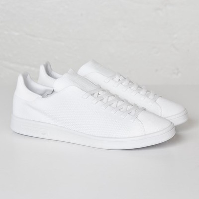 adidas stan smith primeknit triple white