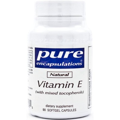UPC 766298000930 product image for Natural Vitamin E (w/mixed Tocopherols), 400iu 90 Softgels Pure Encapsulations | upcitemdb.com