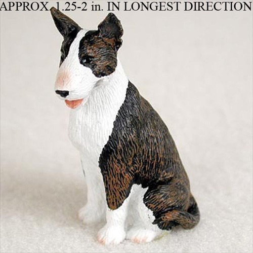 Bull Terrier Mini Resin Hand Painted Dog ...