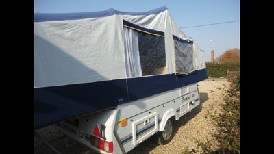 Pennine Sterling 510 SE (2001) Folding Camper with two awnings